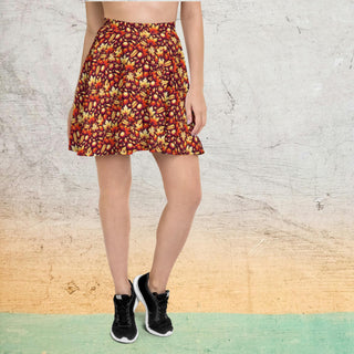 TendingTrends Love Autumn Skater Skirt