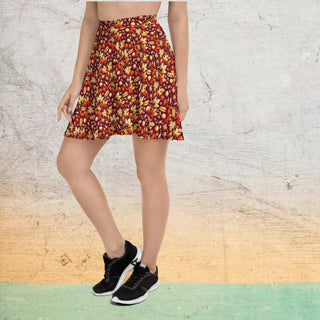 TendingTrends Love Autumn Skater Skirt