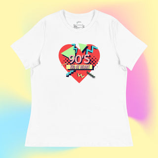 TendingTrends 90's Kid at Heart Cotton Tee